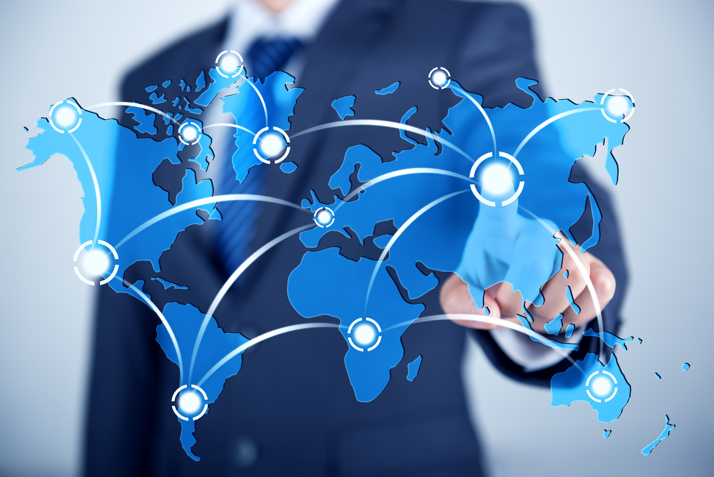 Worldwide business concept